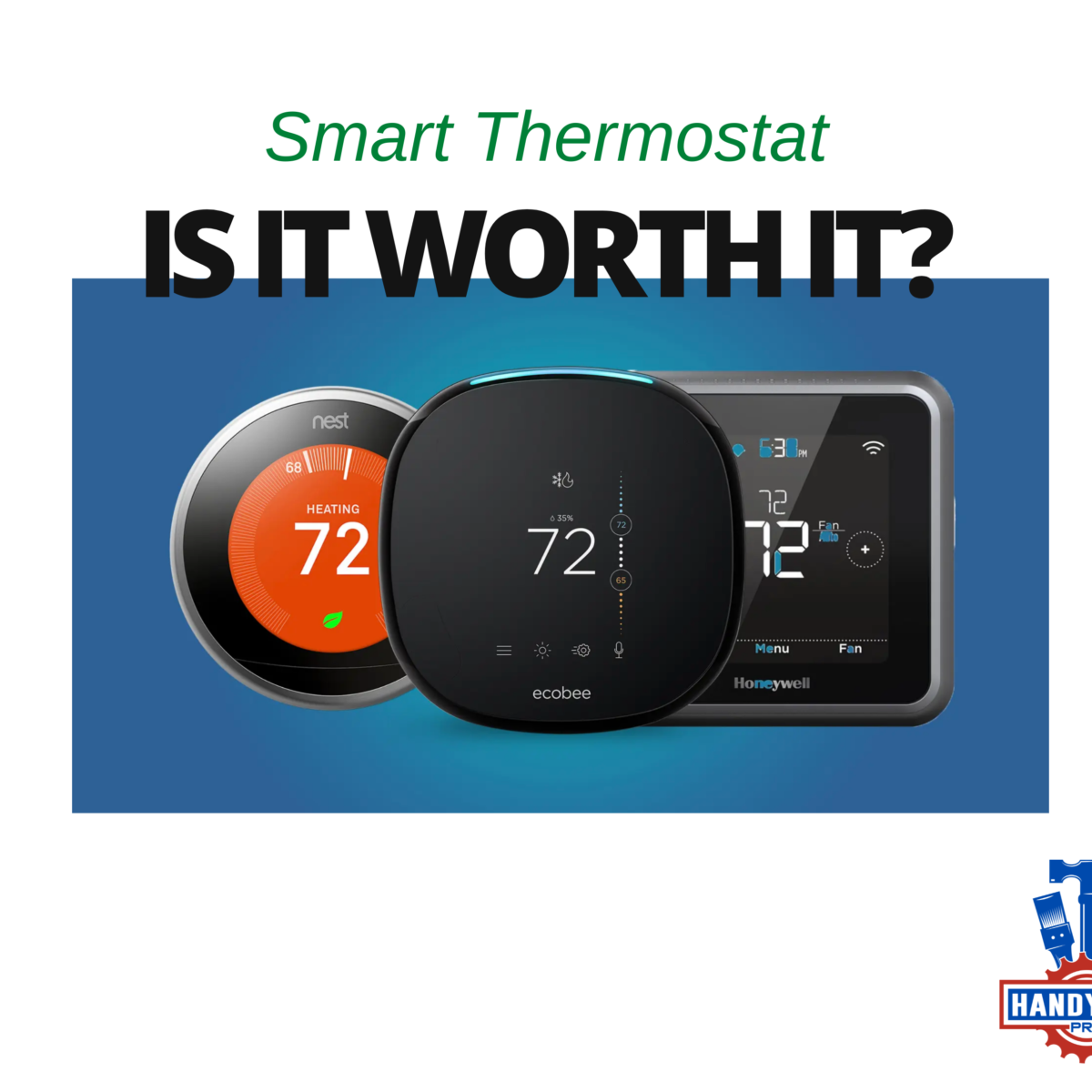 Install a smart thermostat